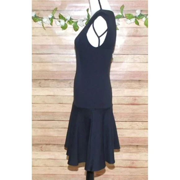 Kate Young Ladies Black Dress Size 2 Fit And Flare Back Zip Whimsy Goth - Picture 5 of 12